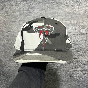 New Era 59Fifty Arizona Diamondbacks Fitted Hat Black Gray Camo MLB 7 5/8
